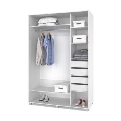РОЛАНД Шкаф-купе зеркалом Анкор светлый (600*1500) Р652 в Талице - talica.mebel24.online | фото 4
