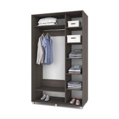 РОЛАНД Шкаф-купе зеркалом Анкор темный (600*1500) Р652 в Талице - talica.mebel24.online | фото 2