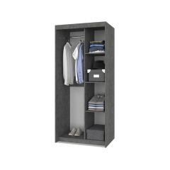 ТОМАС Шкаф-купе Камень темный - Ирландский дуб Т21 в Талице - talica.mebel24.online | фото 2