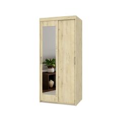 ТОМАС Шкаф-купе с зеркалом Ирландский дуб Т22 в Талице - talica.mebel24.online | фото