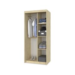 ТОМАС Шкаф-купе с зеркалом Ирландский дуб Т22 в Талице - talica.mebel24.online | фото 2