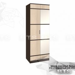 Шкаф 2-х створчатый Сакура + Зеркало (венге/лоредо) в Талице - talica.mebel24.online | фото 2