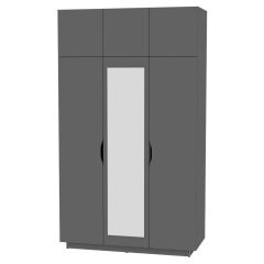 Шкаф с зеркалом "Аврора (H21_M)" в Талице - talica.mebel24.online | фото 20