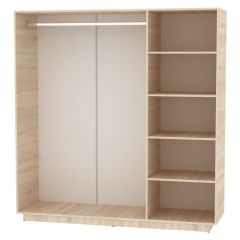 Шкаф с зеркалом "Аврора (H30_M)" в Талице - talica.mebel24.online | фото 2