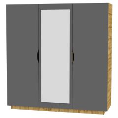 Шкаф с зеркалом "Аврора (H30_M)" в Талице - talica.mebel24.online | фото 19