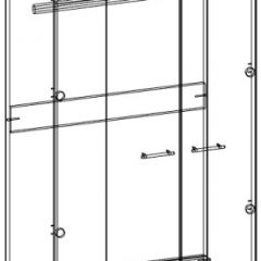 СОНАТА Шкаф ШС-800 (Дуб сонома/Дуб сакраменто) в Талице - talica.mebel24.online | фото 2