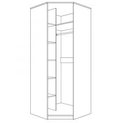 Шкаф угловой Парма Нео в Талице - talica.mebel24.online | фото 2