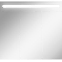 Шкаф-зеркало Аврора 80 с подсветкой LED Домино (DV8009HZ) в Талице - talica.mebel24.online | фото 4