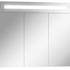 Шкаф-зеркало Аврора 80 с подсветкой LED Домино (DV8009HZ) в Талице - talica.mebel24.online | фото
