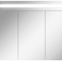 Шкаф-зеркало Аврора 85 с подсветкой LED Домино (DV8010HZ) в Талице - talica.mebel24.online | фото 4