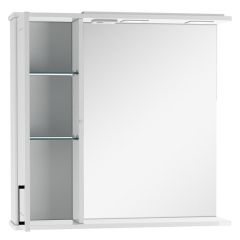 Шкаф-зеркало Charlie 80 левый Домино (DCh2516HZ) в Талице - talica.mebel24.online | фото 2
