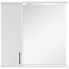 Шкаф-зеркало Charlie 80 левый Домино (DCh2516HZ) в Талице - talica.mebel24.online | фото 4