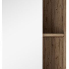Шкаф-зеркало Craft 50 левый/правый Домино (DCr2212HZ) в Талице - talica.mebel24.online | фото 4
