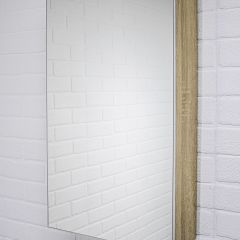 Шкаф-зеркало Мечта 50 Дуб сонома АЙСБЕРГ (DM2318HZ) в Талице - talica.mebel24.online | фото 3