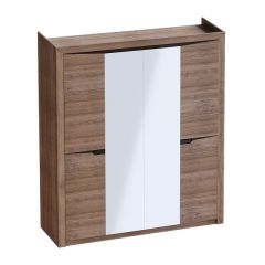 СОРЕНТО МС Спальный гарнитур (Дуб стирлинг) в Талице - talica.mebel24.online | фото 5
