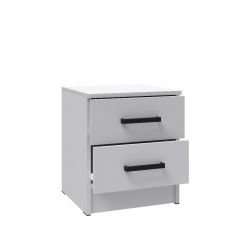Спальня Асти Тумба прикроватная (Белый) в Талице - talica.mebel24.online | фото 2