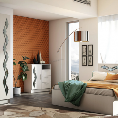 ДИАНА Спальный гарнитур (модульный) в Талице - talica.mebel24.online | фото