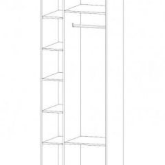 КОСТА-РИКА Шкаф 2-х створчатый (шимо темный/шимо светлый) в Талице - talica.mebel24.online | фото 2