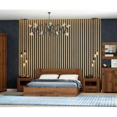КВАДРО Спальный гарнитур (модульный) в Талице - talica.mebel24.online | фото 6