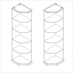 Спальня модульная Мишель (белый матовый/экокожа) в Талице - talica.mebel24.online | фото 5