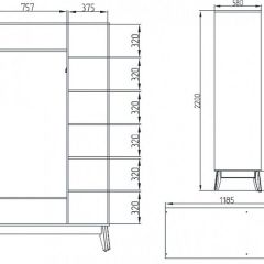 Спальный гарнитур  Калгари в Талице - talica.mebel24.online | фото 8