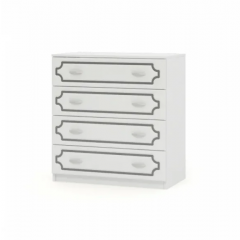 ЛАК Спальный гарнитур (модульный) белый в Талице - talica.mebel24.online | фото 3