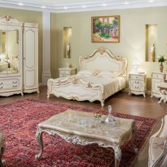 Спальный гарнитур Мона Лиза (крем) 1600 в Талице - talica.mebel24.online | фото 1