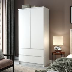 МОРИ Спальный гарнитур (белый) в Талице - talica.mebel24.online | фото 7
