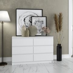 МОРИ Спальный гарнитур (белый) в Талице - talica.mebel24.online | фото 8