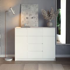 МОРИ Спальный гарнитур (белый) в Талице - talica.mebel24.online | фото 13