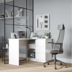 МОРИ Спальный гарнитур (белый) в Талице - talica.mebel24.online | фото 15