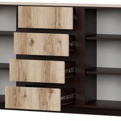 ПРАГА Спальный гарнитур Серия 3 (Дуб Делано/Дуб Венге) в Талице - talica.mebel24.online | фото 10