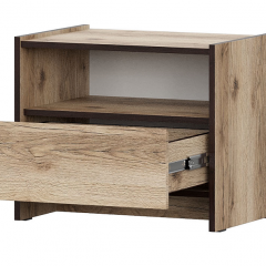 ПРАГА Спальный гарнитур Серия 3 (Дуб Делано/Дуб Венге) в Талице - talica.mebel24.online | фото 15