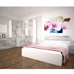 Спальный гарнитур Сорренто EVO (модульный) в Талице - talica.mebel24.online | фото 3