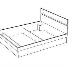 Спальный гарнитур Вегас (модульный) в Талице - talica.mebel24.online | фото 4