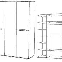 Спальный гарнитур Вегас (модульный) в Талице - talica.mebel24.online | фото 13