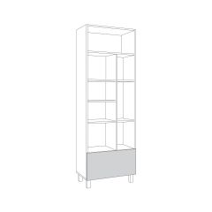 Стеллаж 13.148 Манхеттен в Талице - talica.mebel24.online | фото 2