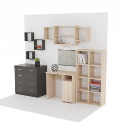 Стеллаж 8 секций (дуб сонома) в Талице - talica.mebel24.online | фото 5