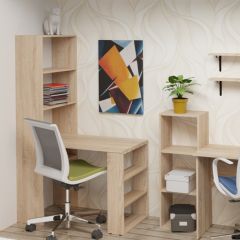 Стеллаж Элемент-1 (дуб сонома) в Талице - talica.mebel24.online | фото 5
