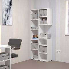 Стеллаж Элемент-2 (белый) в Талице - talica.mebel24.online | фото 3