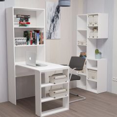 Стеллаж Элемент-2 (белый) в Талице - talica.mebel24.online | фото 4