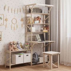 Стеллаж+стол Конструктор Арт.СRСт1-1 в Талице - talica.mebel24.online | фото 4