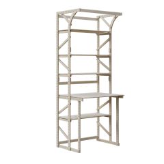 Стеллаж+стол со стойкой Конструктор Арт.СRСт2-1 в Талице - talica.mebel24.online | фото