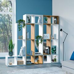 Стеллаж универсальный (ЛДСП белый) в Талице - talica.mebel24.online | фото 3