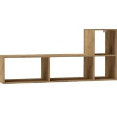 Стеллаж универсальный (ЛДСП дуб крафт золотой) в Талице - talica.mebel24.online | фото