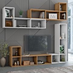 Стеллаж универсальный (ЛДСП дуб крафт золотой) в Талице - talica.mebel24.online | фото 3