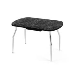 Стол-бабочка Бриз пластик Риголетто темный в Талице - talica.mebel24.online | фото