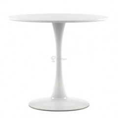 Стол Barneo T-3 Tulip style (RAL9003 белый, D80) в Талице - talica.mebel24.online | фото