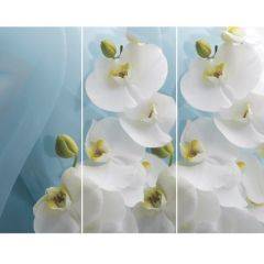 Стол Бостон-3 (Белая Орхидея) 1100/1420*700, опора Брифинг в Талице - talica.mebel24.online | фото 2
