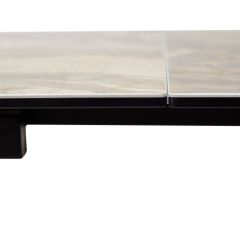Стол IVAR 180 MARBLES KL-80 Серый мрамор, итальянская керамика, ®DISAUR в Талице - talica.mebel24.online | фото 2